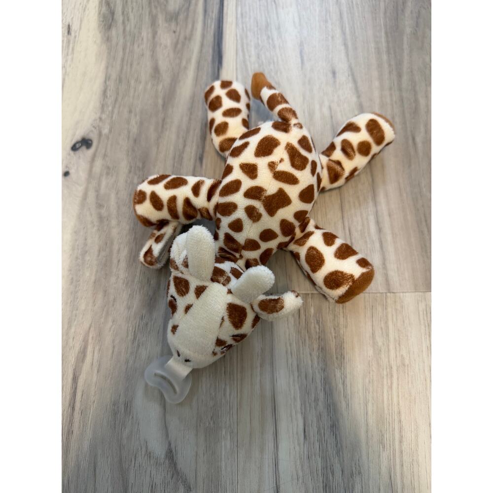Philips Avent Soothie Snuggle 0m+ Giraffe Plush Pacifier Holder Lovey